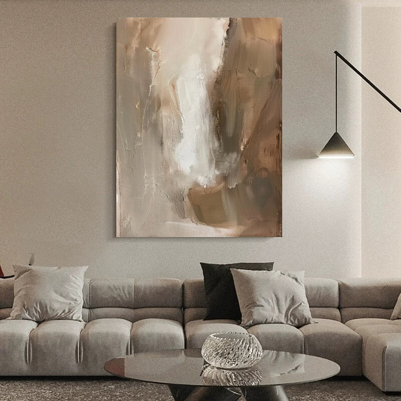 Wabi-Sabi Abstract Art Painting #wbsb21e61