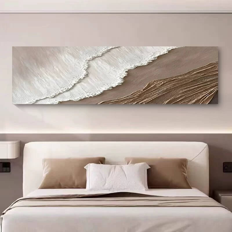 Beach Canvas Art Hand Painted Painting #wbsb21e62