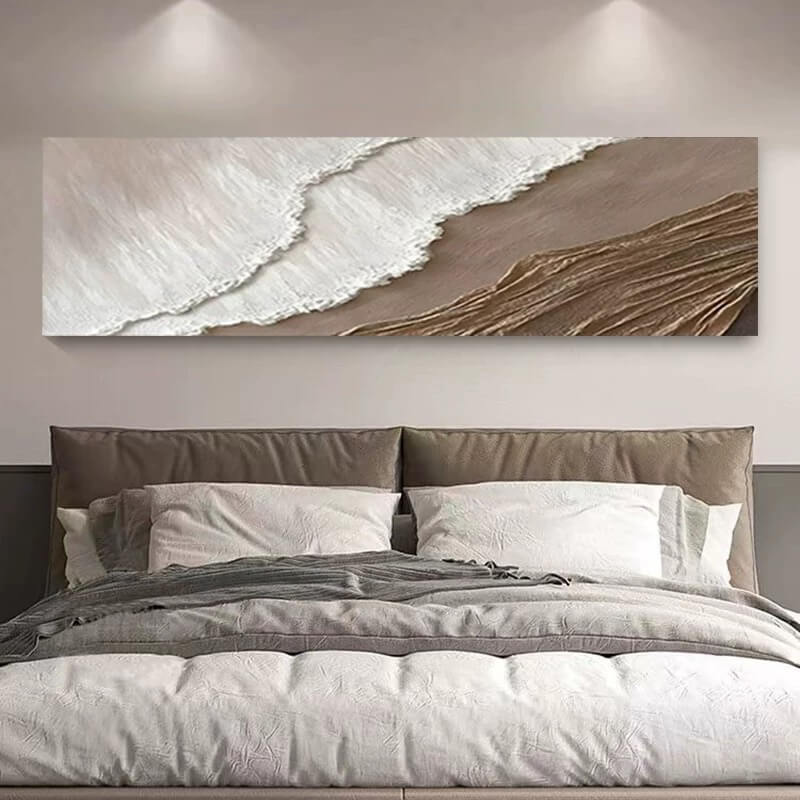 Beach Canvas Art Hand Painted Painting #wbsb21e62