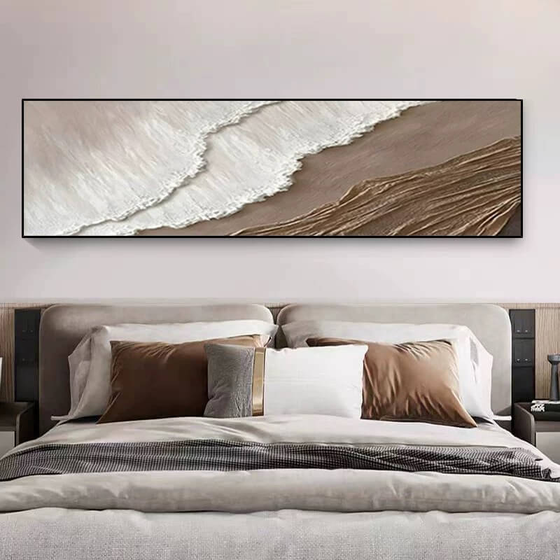 Beach Canvas Art Hand Painted Painting #wbsb21e62