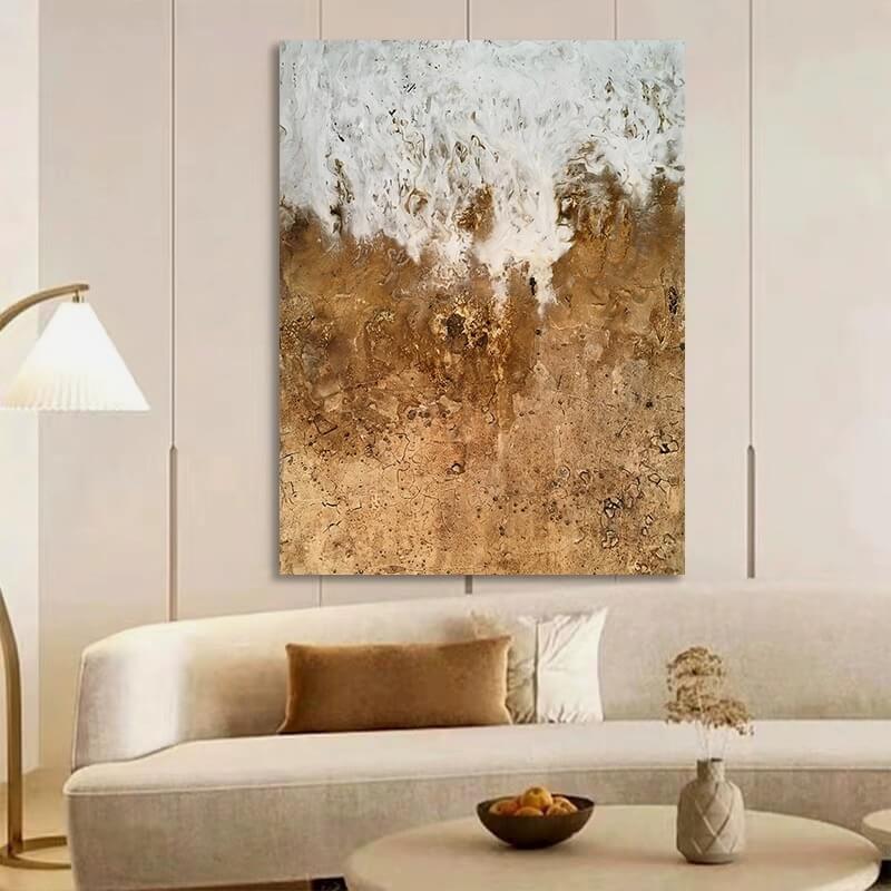 Wabi-Sabi Abstract Art Painting #wbsb21e66