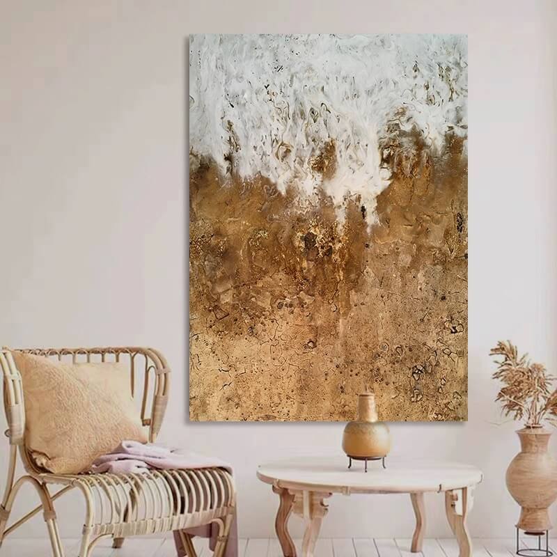 Wabi-Sabi Abstract Art Painting #wbsb21e66