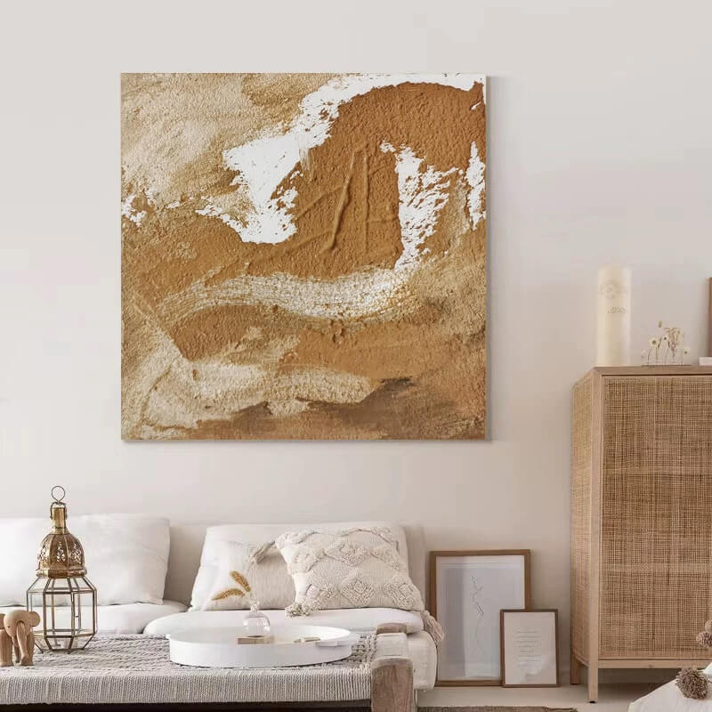 Wabi-Sabi Abstract Art Painting #wbsb21e67