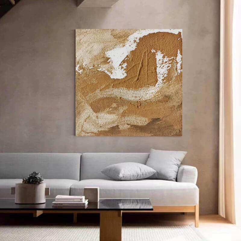 Wabi-Sabi Abstract Art Painting #wbsb21e67