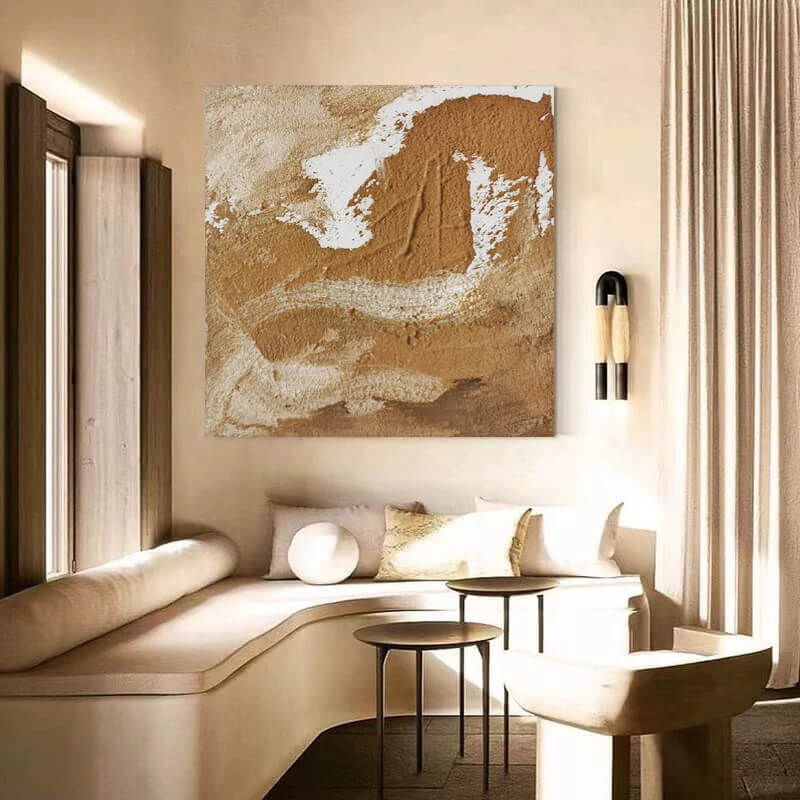 Wabi-Sabi Abstract Art Painting #wbsb21e67