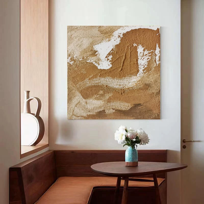 Wabi-Sabi Abstract Art Painting #wbsb21e67