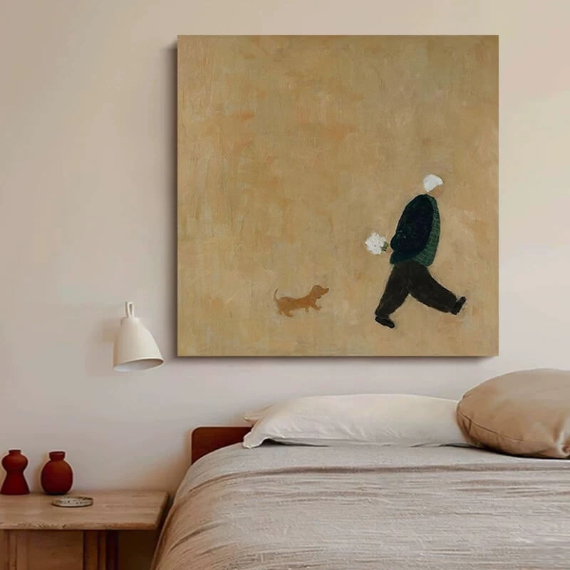 Wabi-Sabi Abstract Art Painting #wbsb21e68