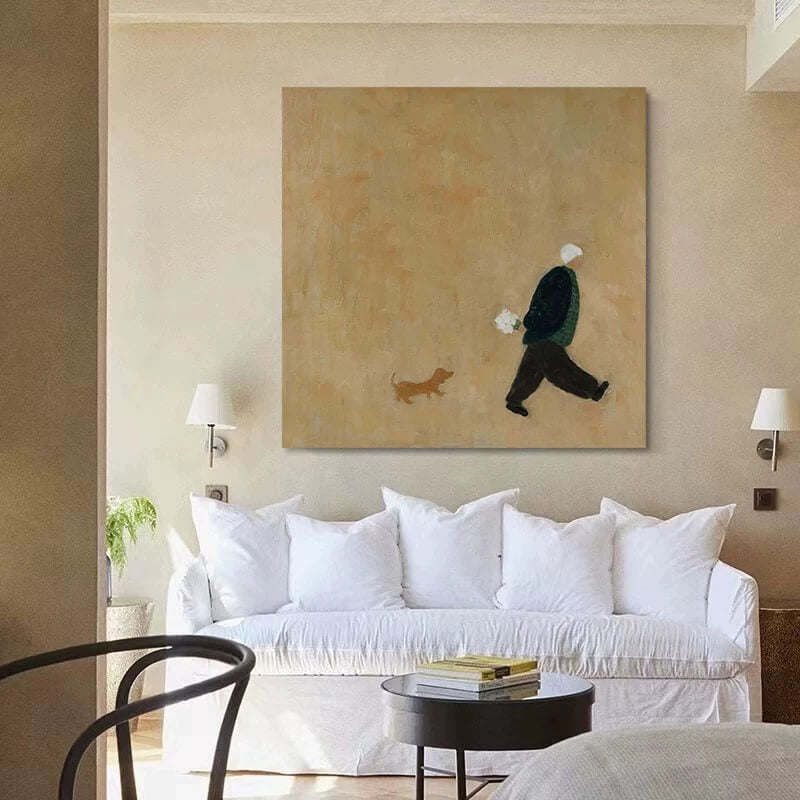 Wabi-Sabi Abstract Art Painting #wbsb21e68