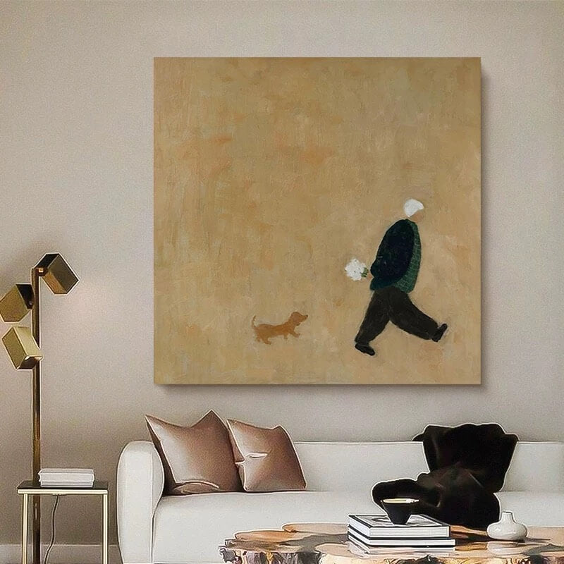 Wabi-Sabi Abstract Art Painting #wbsb21e68