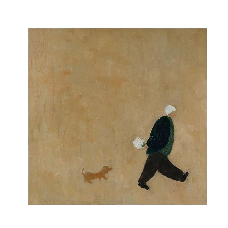 Wabi-Sabi Abstract Art Painting #wbsb21e68