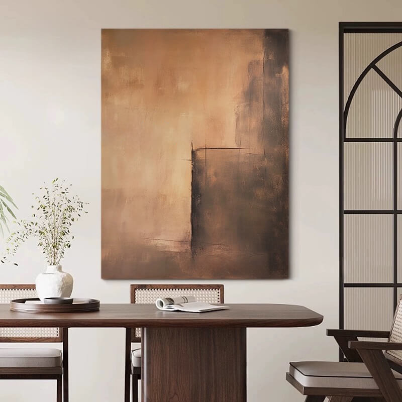 Wabi-Sabi Abstract Art Painting #wbsb21e69