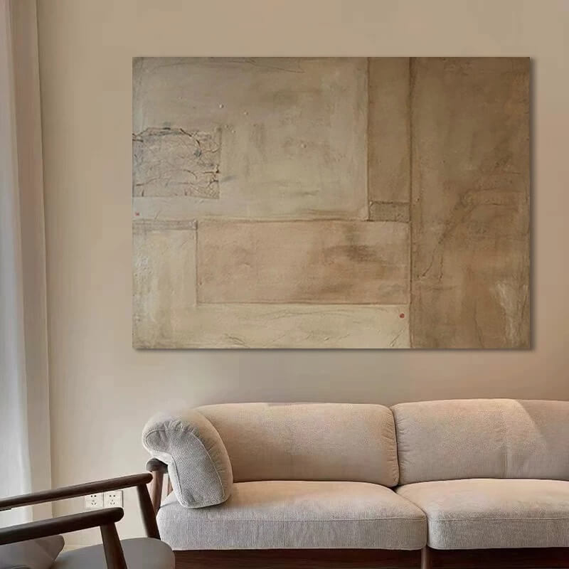 Wabi-Sabi Abstract Art Painting #WBSB21e6