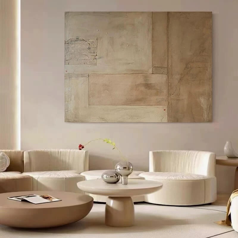 Wabi-Sabi Abstract Art Painting #WBSB21e6