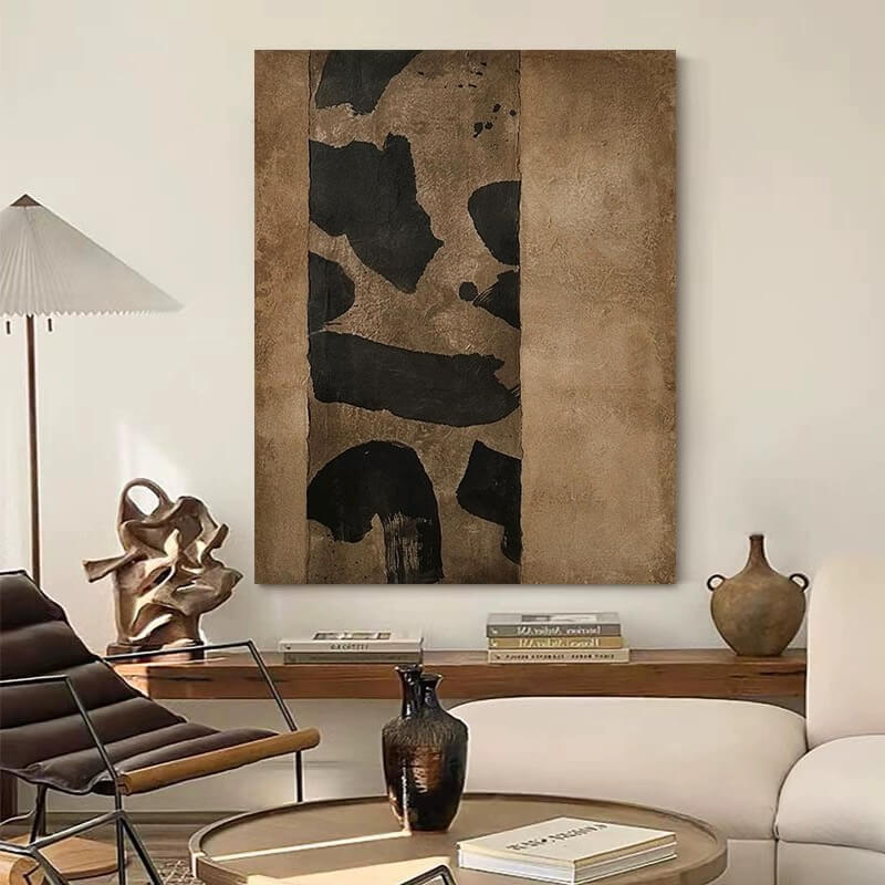 Wabi-Sabi Abstract Art Painting #wbsb21e71