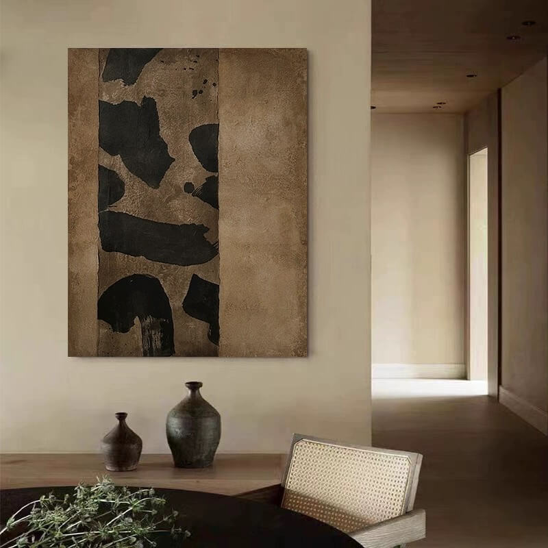 Wabi-Sabi Abstract Art Painting #wbsb21e71