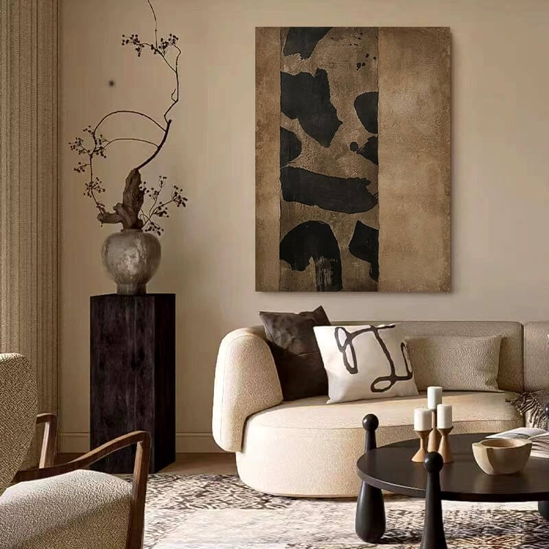 Wabi-Sabi Abstract Art Painting #wbsb21e71