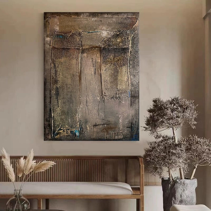 Wabi-Sabi Abstract Art Painting #wbsb21e73