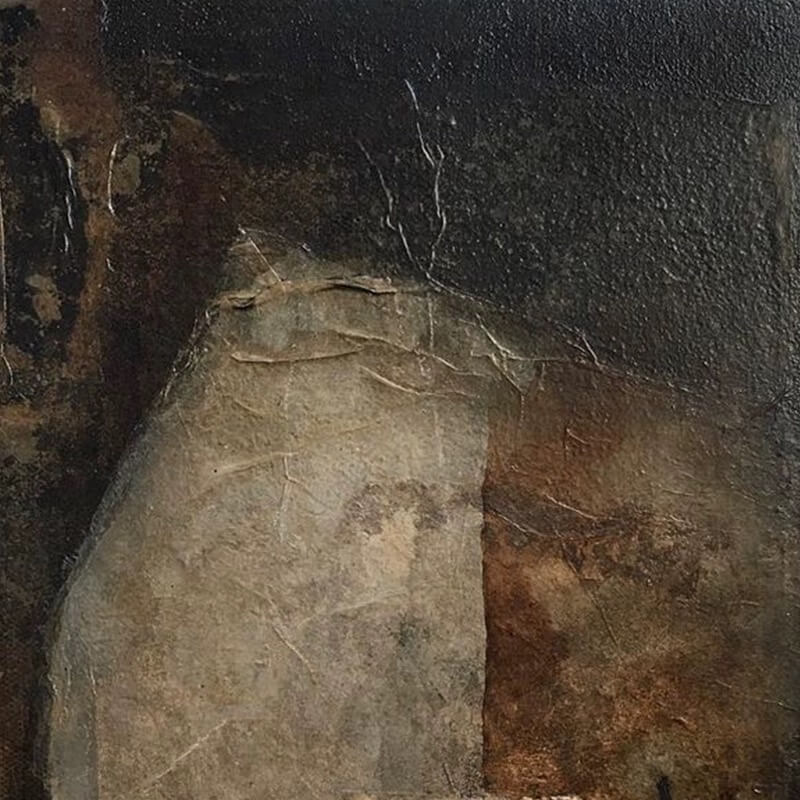 Wabi-Sabi Abstract Art Painting #wbsb21e74