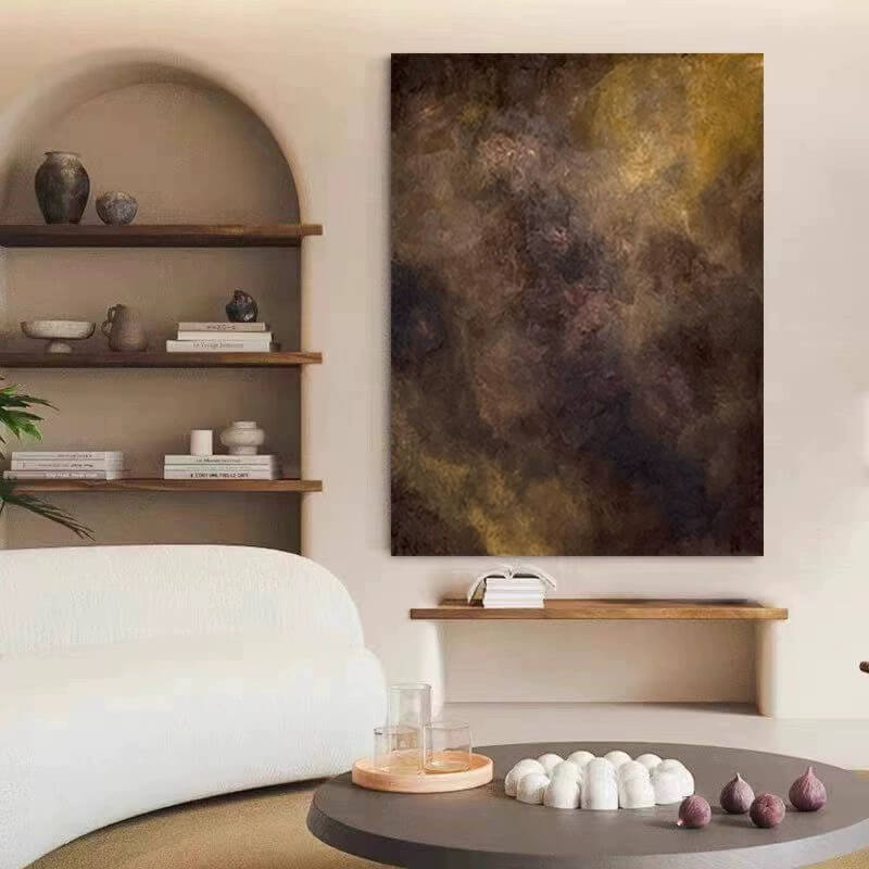 Wabi-Sabi Abstract Art Painting #wbsb21e75