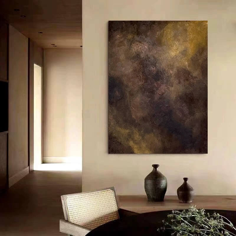 Wabi-Sabi Abstract Art Painting #wbsb21e75