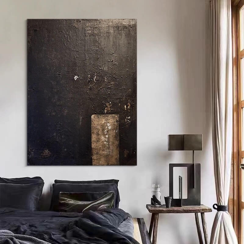 Wabi-Sabi Abstract Art Painting #wbsb21e76