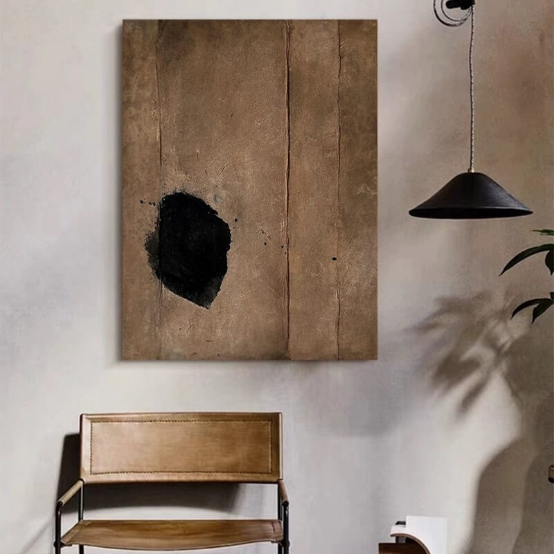 Wabi-Sabi Abstract Art Painting #wbsb21e77