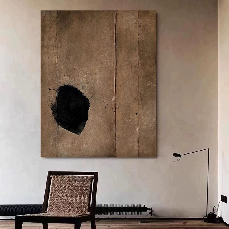 Wabi-Sabi Abstract Art Painting #wbsb21e77