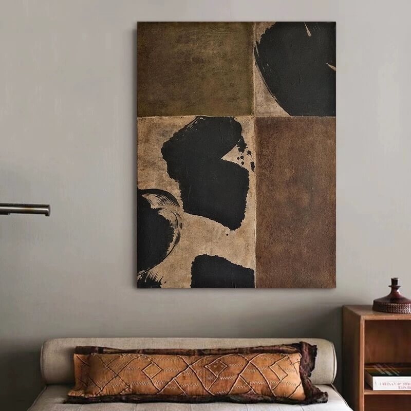 Wabi-Sabi Abstract Art Painting #wbsb21e78