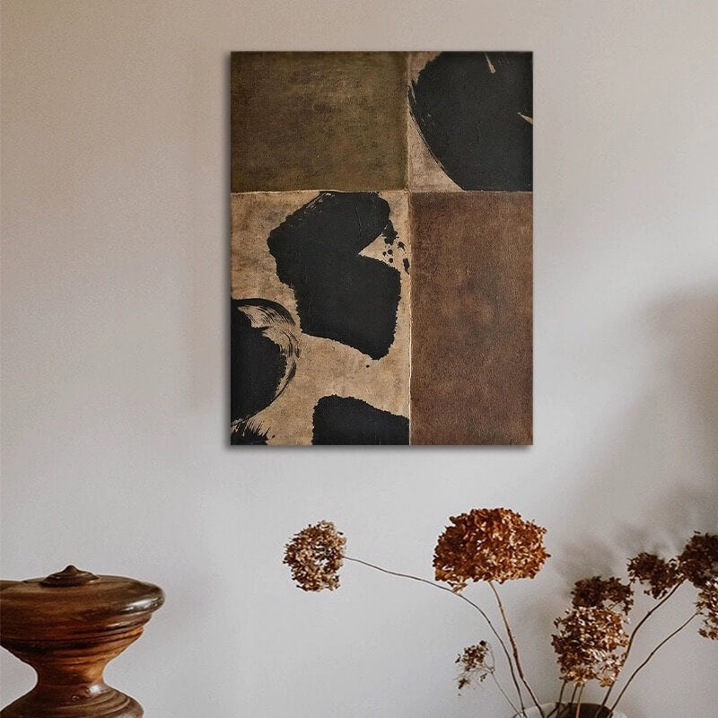 Wabi-Sabi Abstract Art Painting #wbsb21e78