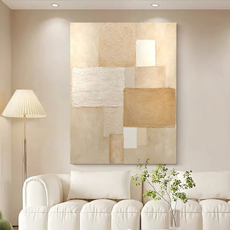 Wabi-Sabi Abstract Art Painting #WBSB21e7