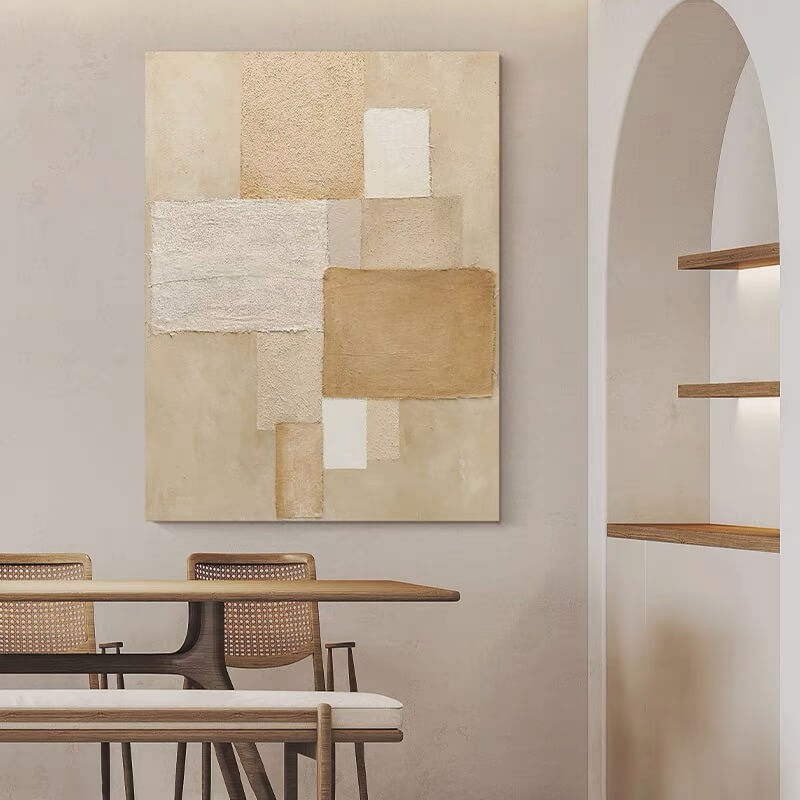 Wabi-Sabi Abstract Art Painting #WBSB21e7