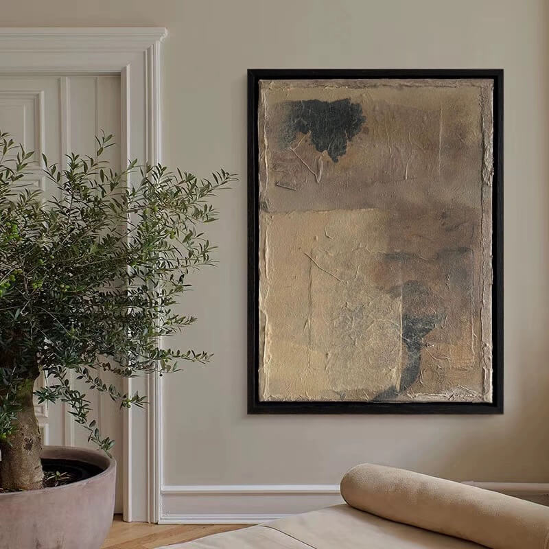 Wabi-Sabi Abstract Art Painting #wbsb21e80