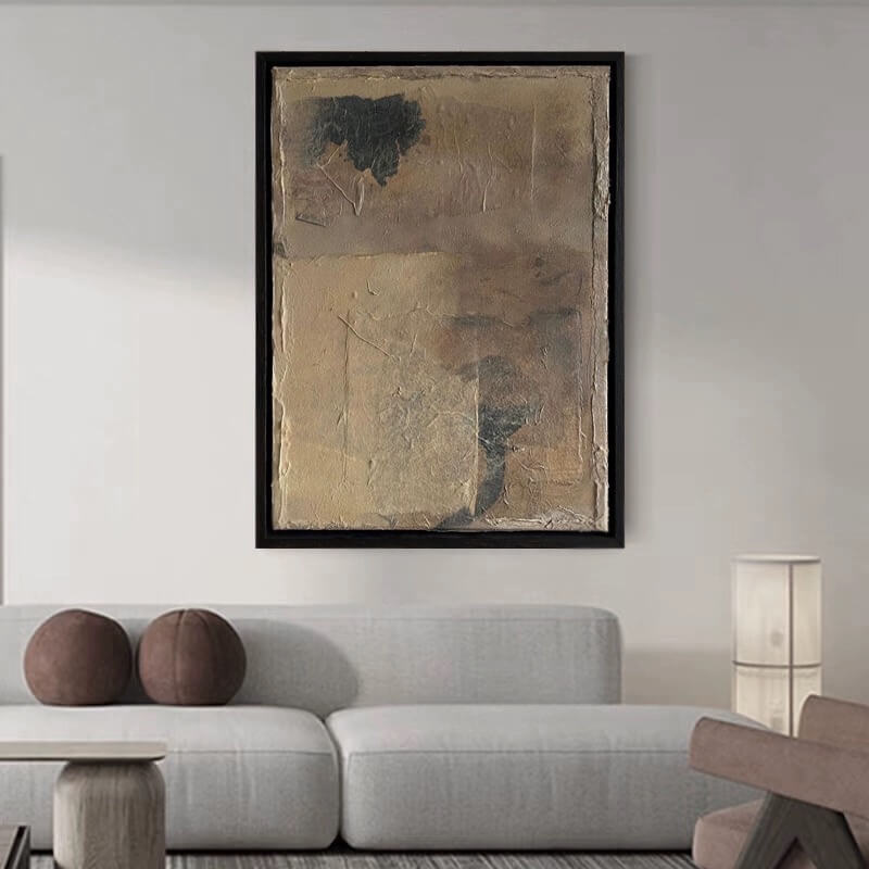 Wabi-Sabi Abstract Art Painting #wbsb21e80