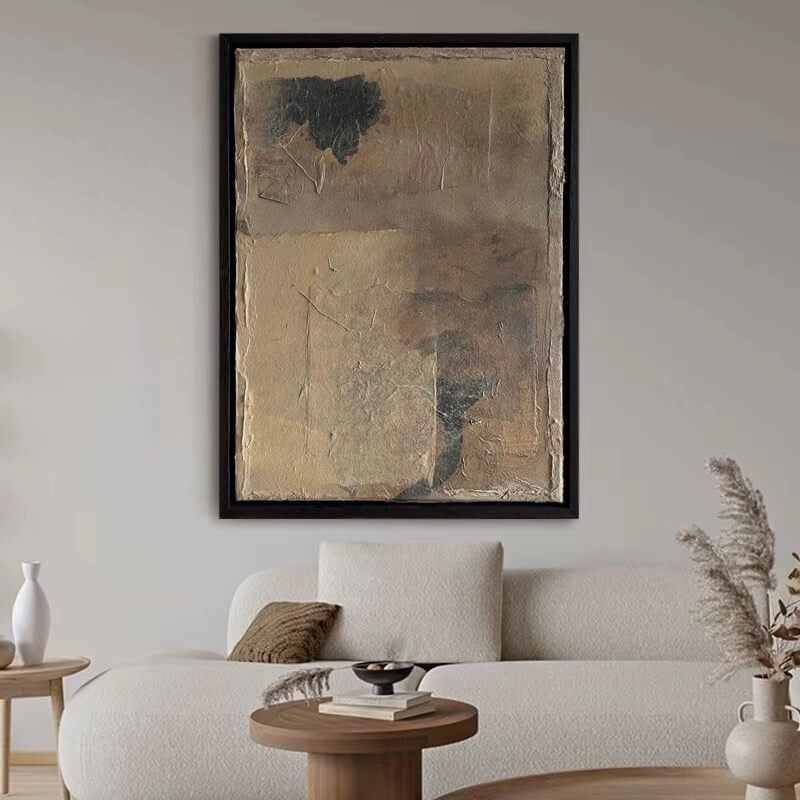 Wabi-Sabi Abstract Art Painting #wbsb21e80