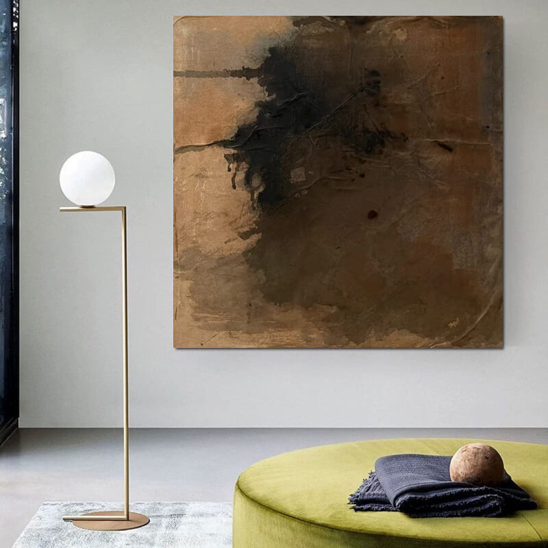 Wabi-Sabi Abstract Art Painting #wbsb21e81