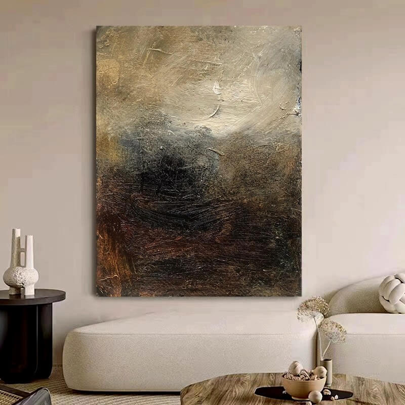 Wabi-Sabi Abstract Art Painting #wbsb21e82