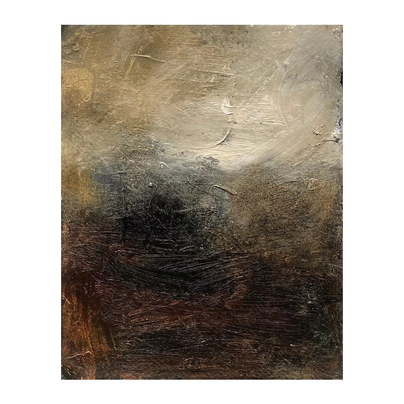 Wabi-Sabi Abstract Art Painting #wbsb21e82