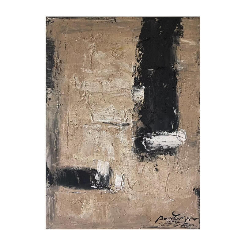 Wabi-Sabi Abstract Art Painting #wbsb21e83