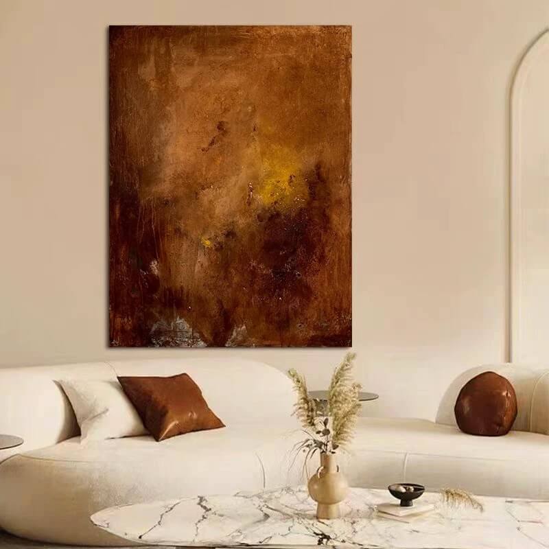 Wabi-Sabi Abstract Art Painting #wbsb21e84