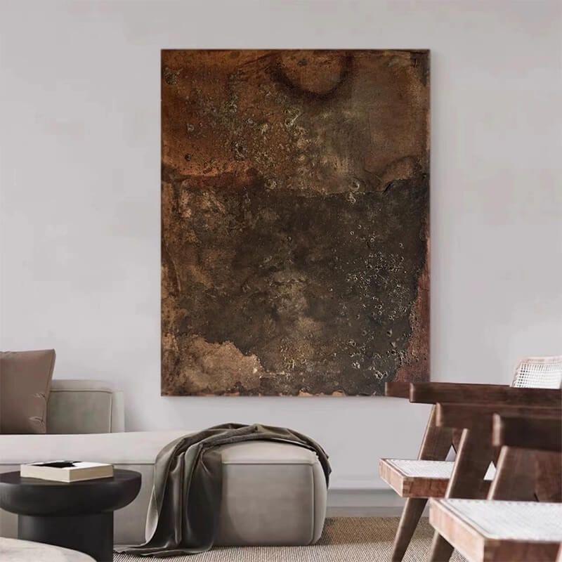 Wabi-Sabi Abstract Art Painting #wbsb21e86