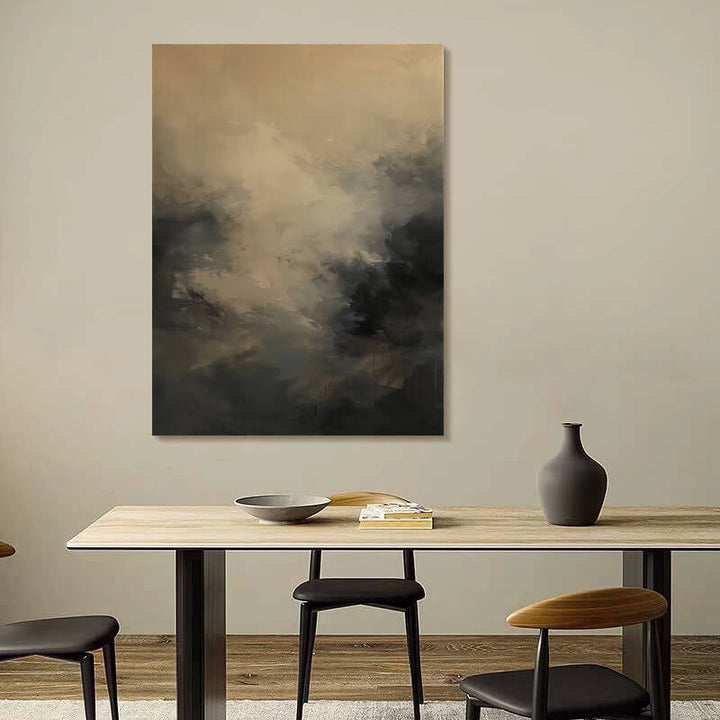 Wabi-Sabi Abstract Art Painting #wbsb21e87
