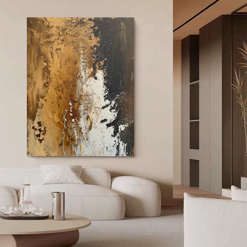 Wabi-Sabi Abstract Art Painting #wbsb21e88