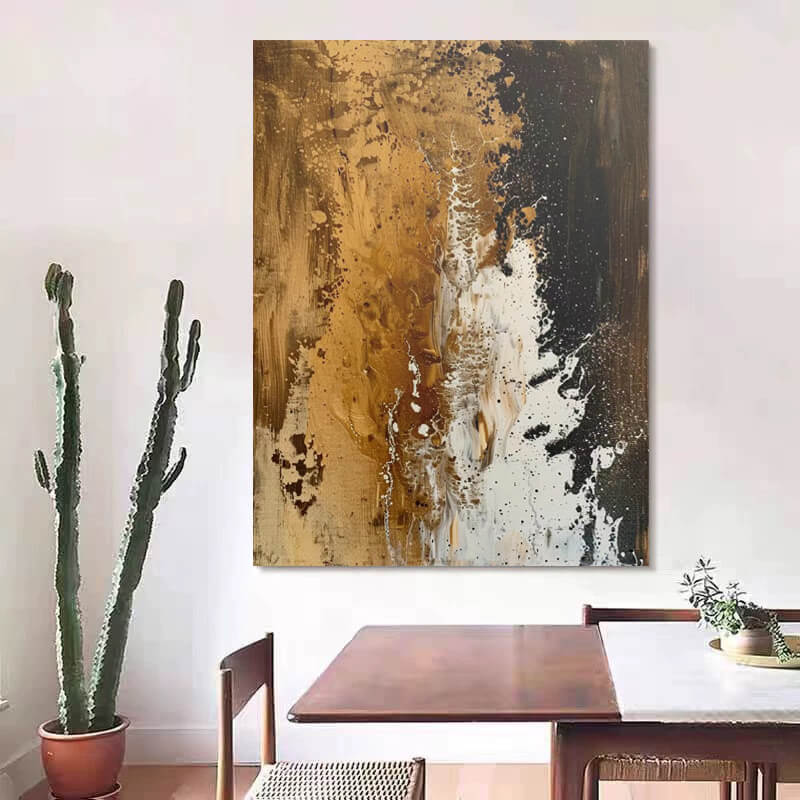 Wabi-Sabi Abstract Art Painting #wbsb21e88