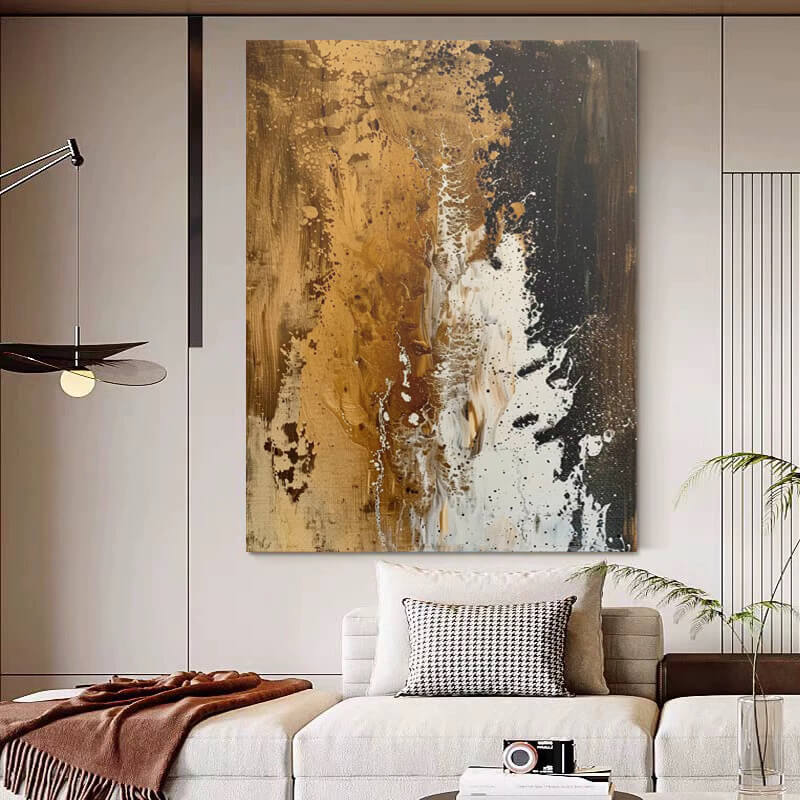 Wabi-Sabi Abstract Art Painting #wbsb21e88