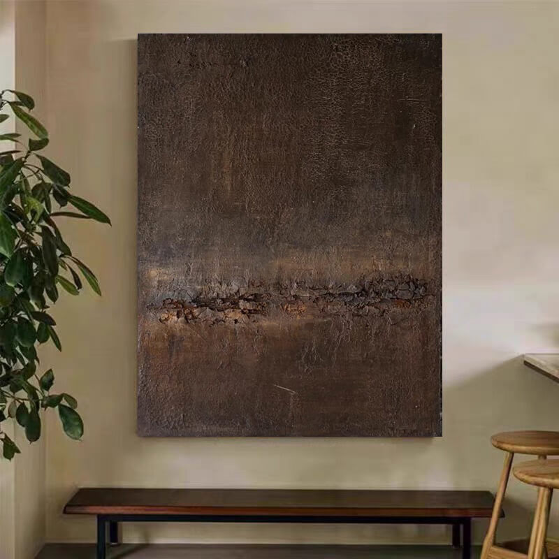 Wabi-Sabi Abstract Art Painting #wbsb21e89