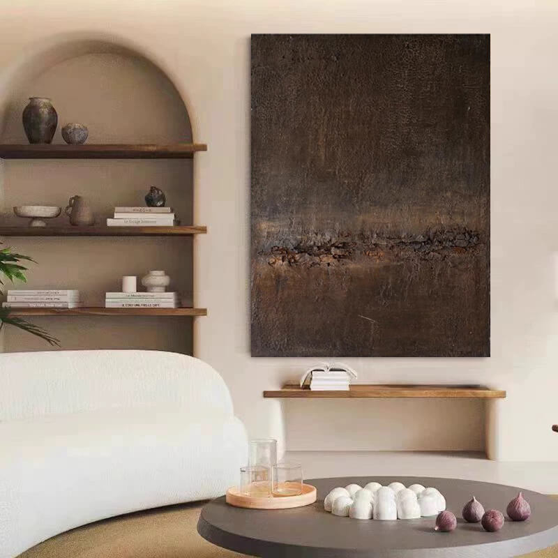 Wabi-Sabi Abstract Art Painting #wbsb21e89