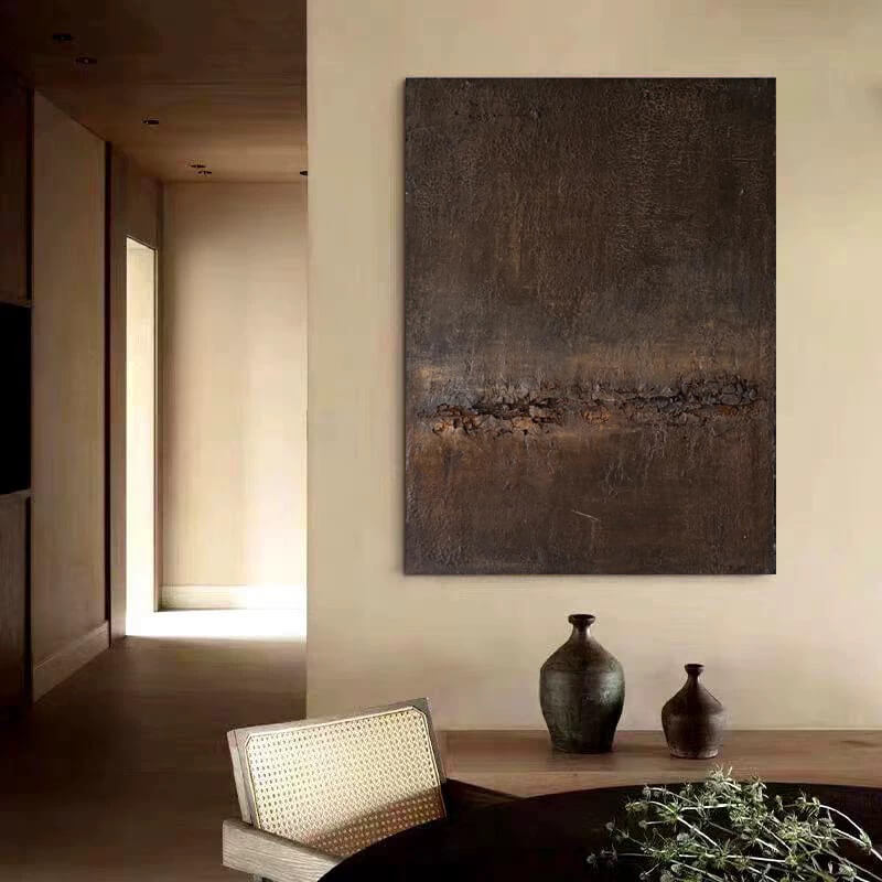 Wabi-Sabi Abstract Art Painting #wbsb21e89