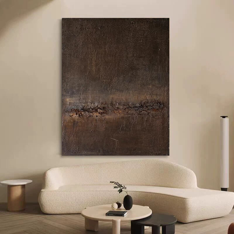 Wabi-Sabi Abstract Art Painting #wbsb21e89