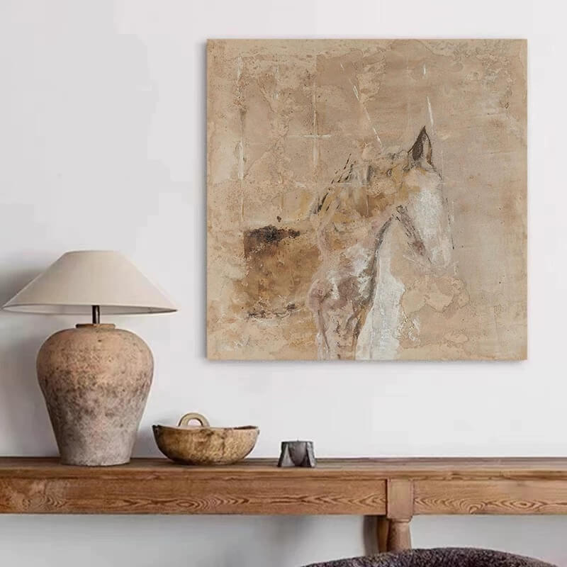 Wabi-Sabi Abstract Art Painting #WBSB21e8