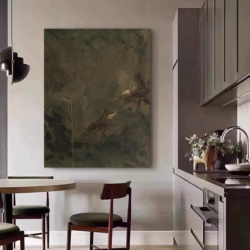 Wabi-Sabi Abstract Art Painting #wbsb21e90